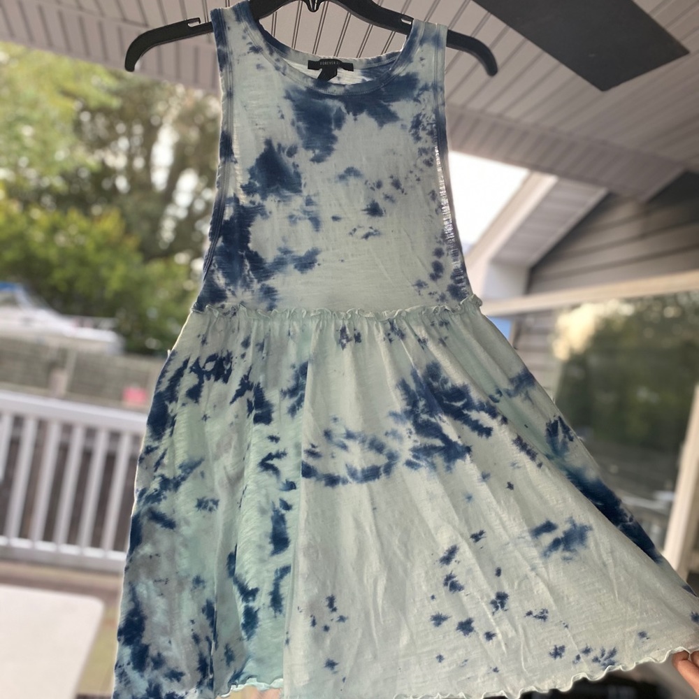 ⛔️ SOLD ⛔️ One of a kind beachy skater dress!